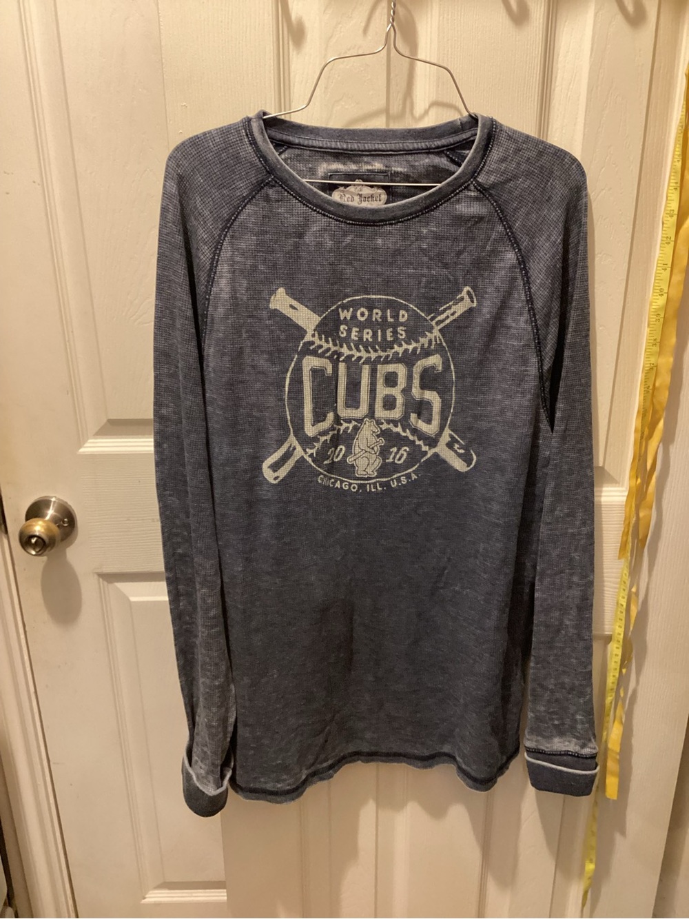 Chicago Cubs Long Sleeve Crewneck Sweatshirt - Blue